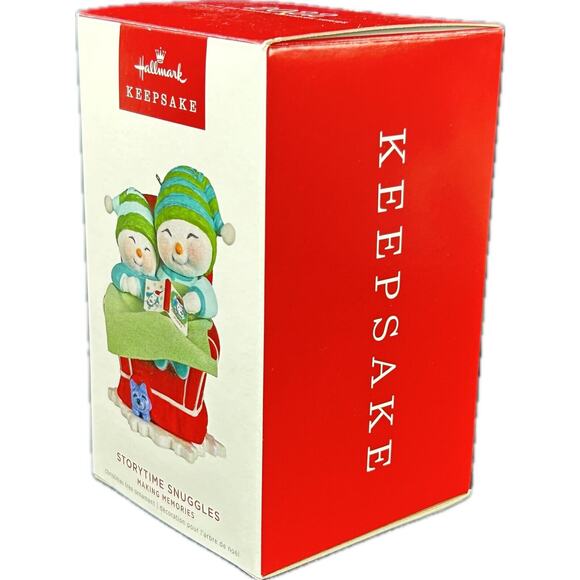 Hallmark STORYTIME SNUGGLES #15 Making Memories Series 2022 Keepsake Ornament - Picture 3 of 7